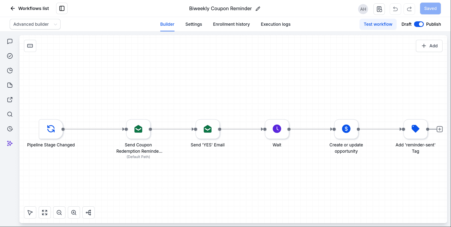 NelsonJ Salon - GHL Lead Intake & Marketing Automation Screenshot 4
